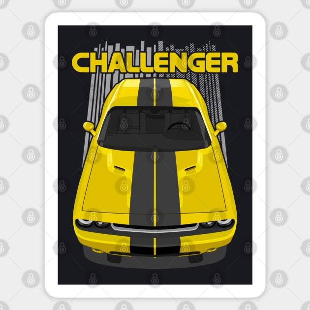 Challenger LC 2008-2014-yellow Sticker by V8social